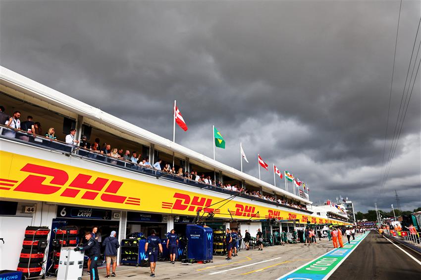 Hungary pitlane